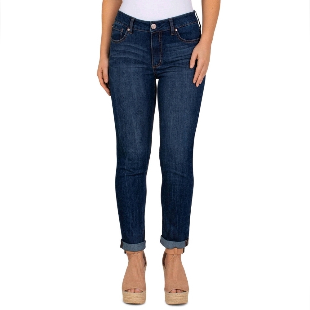 {Seven7} Jeans Women's Weekend Slim Fit Jeans - Size 14 (Avalon Blue)